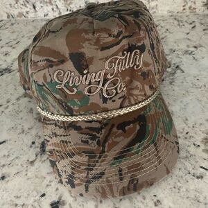 Mallory Ervin Living Fully Camo hat